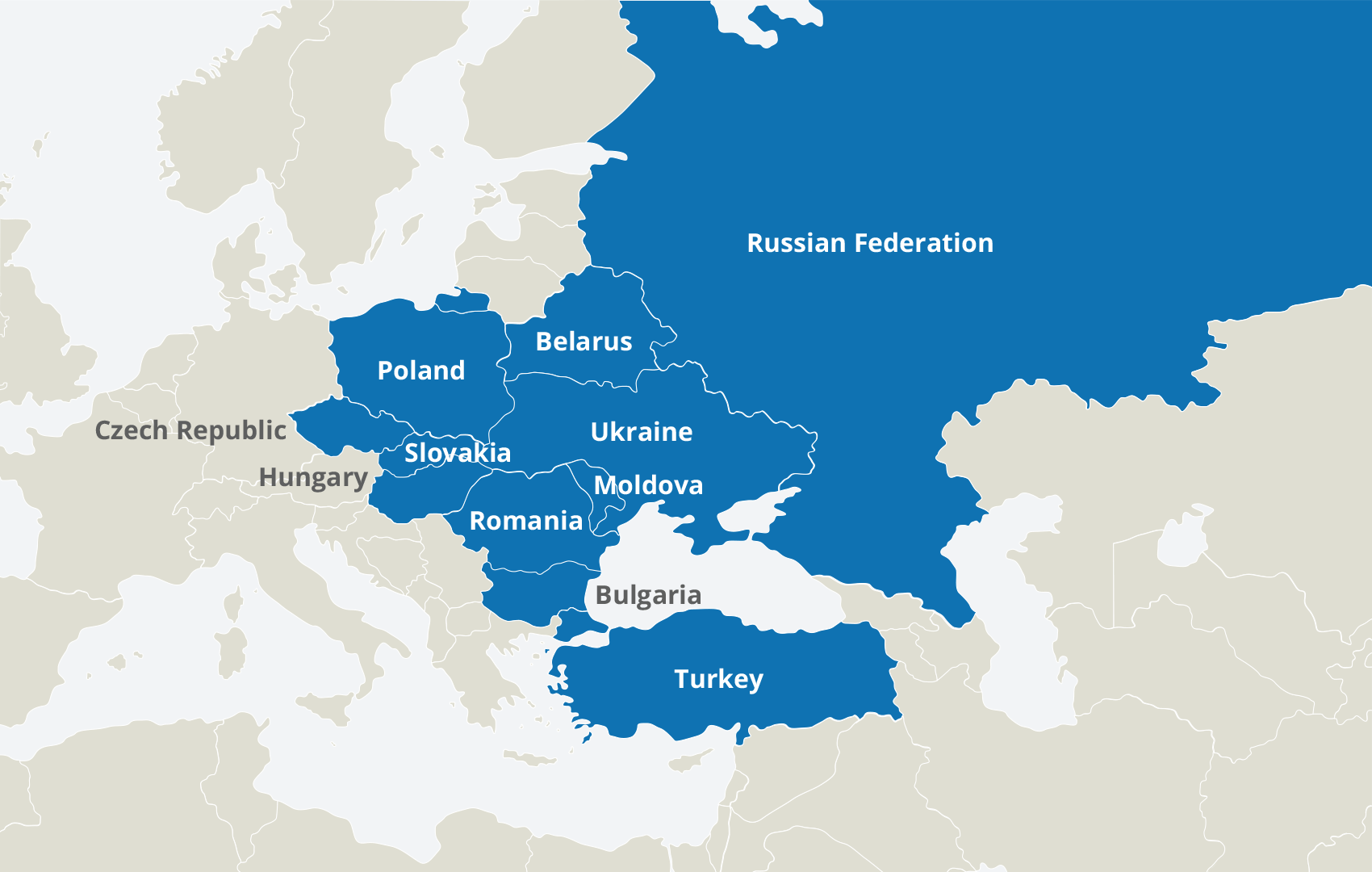 Eastern europe map quiz